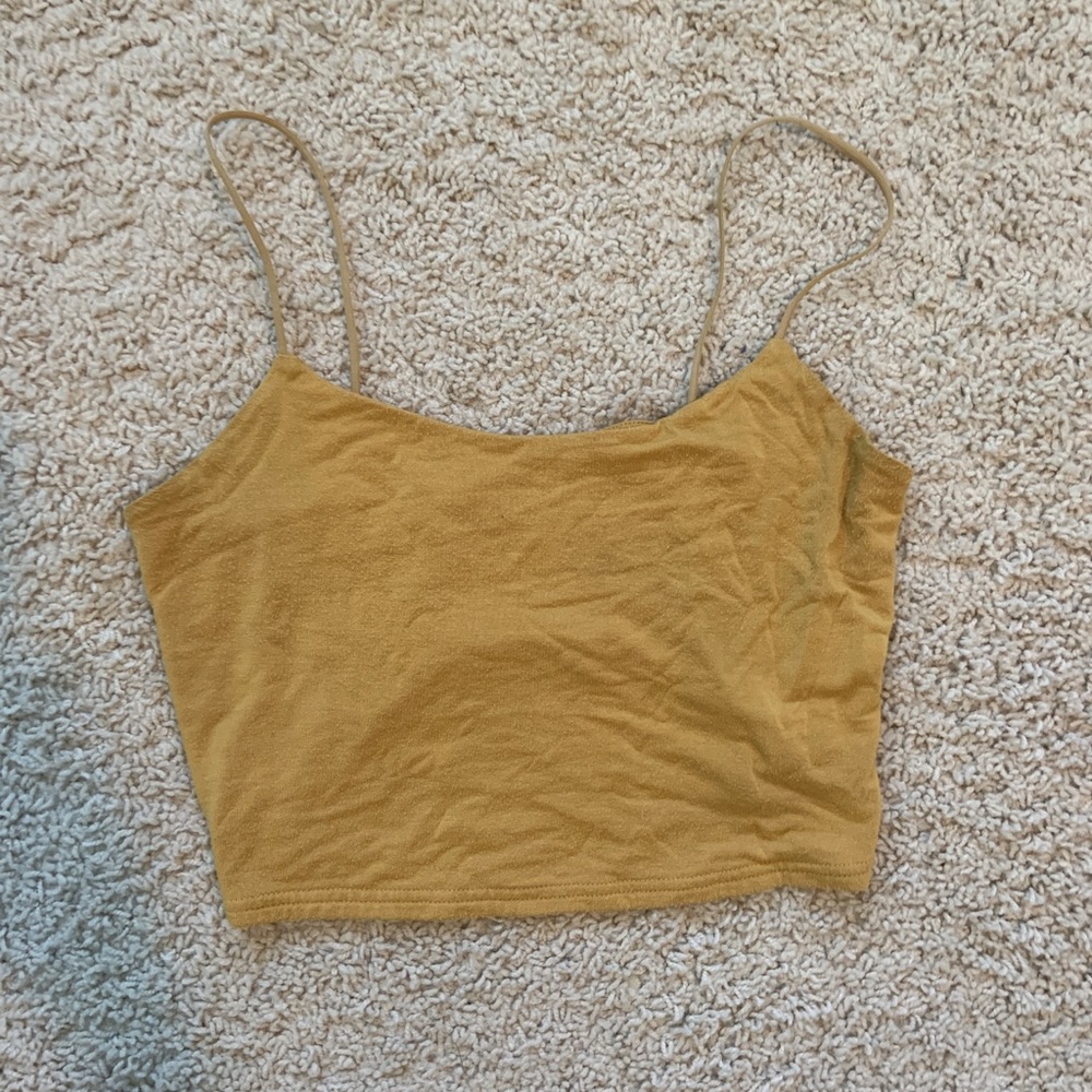 Dusty Yellow pacsun tank top